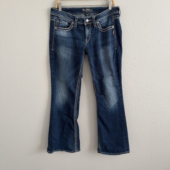 Silver Jeans Other - Silver Jeans Women 32 x 31 Blue Lola Straight Mid Rise Stretch Bootcut